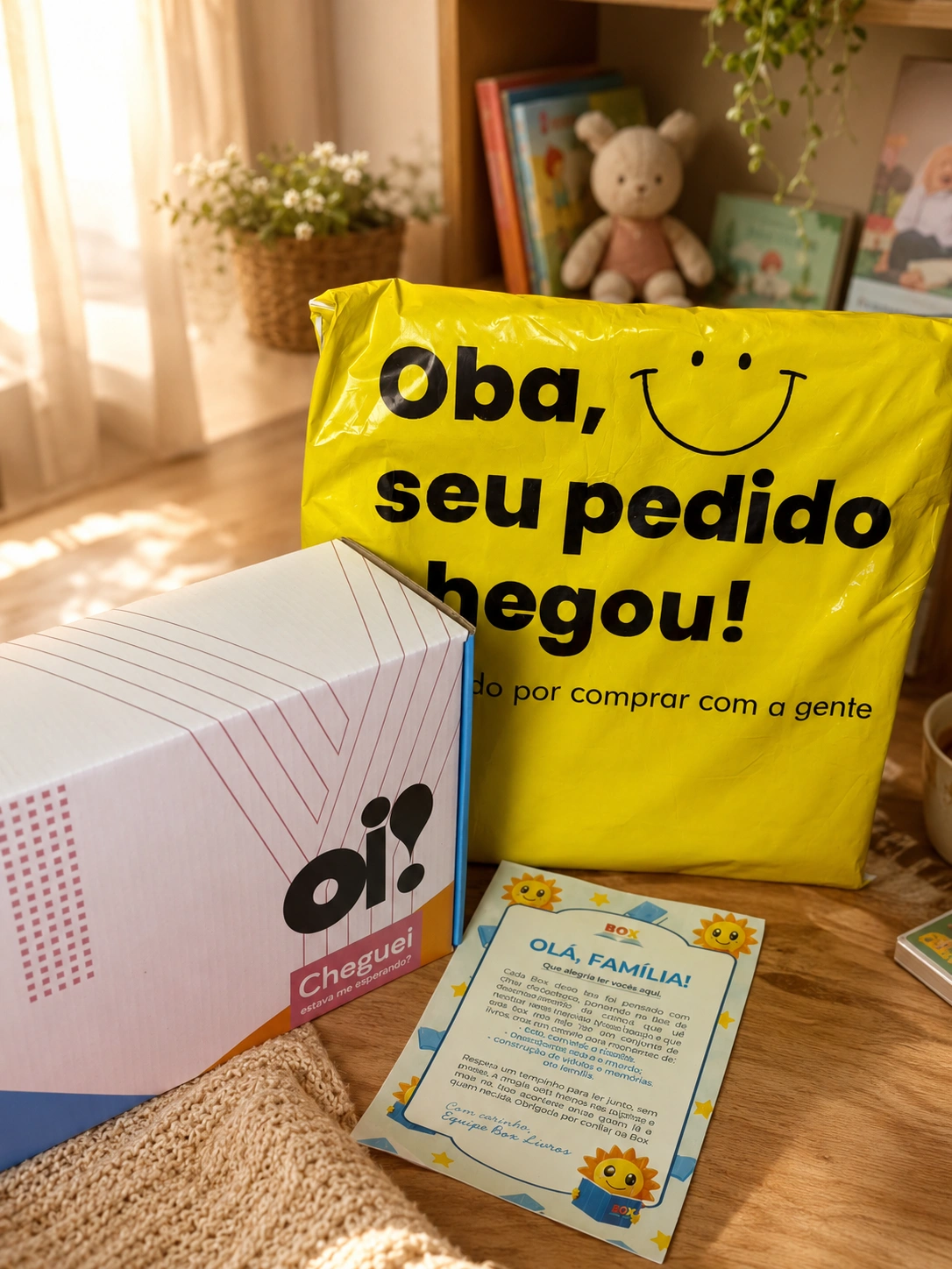Box pronta da Box Livros